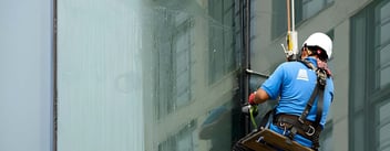 Facade Glass Cleaning | Commercial Building Glass Cleaning